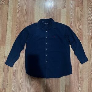 Ralph Lauren Blue Button Down Shirt